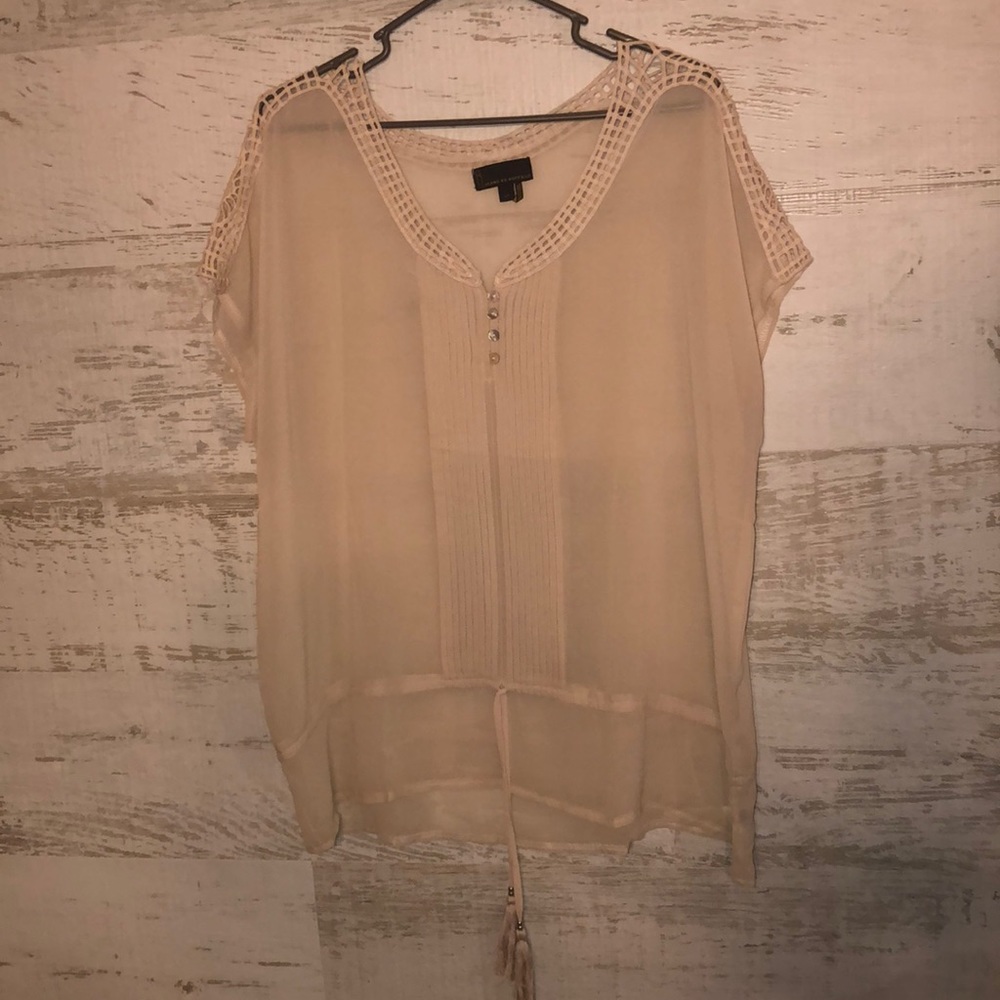 Cream Blouse